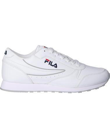 Deportivas de Hombre FILA 1010263 1FG ORBIT LOW WHITE