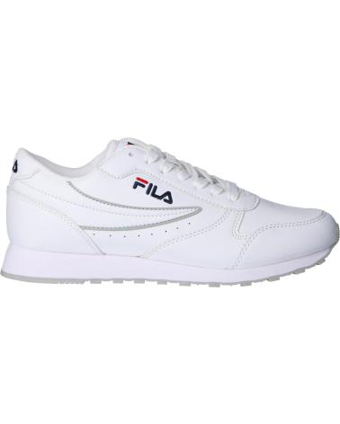 FILA ZAPATILLAS ORBIT LOW BLANCAS 1010308-1FG CASUAL MUJER CLARO