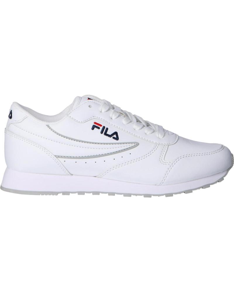 FILA ZAPATILLAS ORBIT LOW BLANCAS 1010308-1FG CASUAL MUJER CLARO
