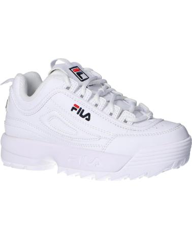 Sportif pour Femme et Fille et Garçon FILA 1010567 1FG DISRUPTOR KD WHITE