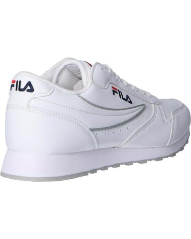 FILA ZAPATILLAS ORBIT LOW BLANCAS 1010308-1FG CASUAL MUJER CLARO