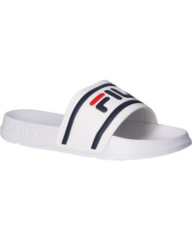 Chanclas de Mujer y Niña y Niño FILA CHANCLAS MORRO BAY SLIPPER 2 0 WOMAN WHITE MULTICOLOR