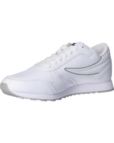 FILA ZAPATILLAS ORBIT LOW BLANCAS 1010308-1FG CASUAL MUJER CLARO