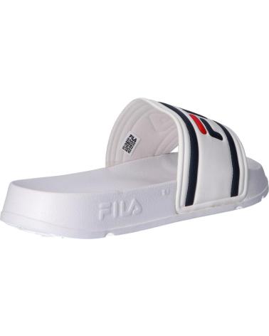 Chanclas de Mujer y Niña y Niño FILA CHANCLAS MORRO BAY SLIPPER 2 0 WOMAN WHITE MULTICOLOR