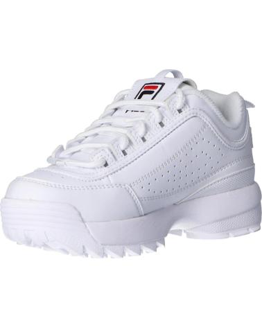 Sportif pour Femme et Fille et Garçon FILA 1010567 1FG DISRUPTOR KD WHITE