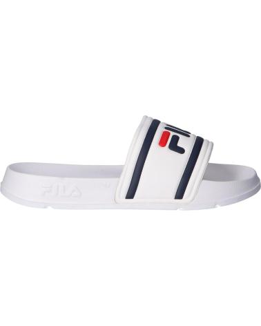 Chanclas de Mujer y Niña y Niño FILA CHANCLAS MORRO BAY SLIPPER 2 0 WOMAN WHITE MULTICOLOR