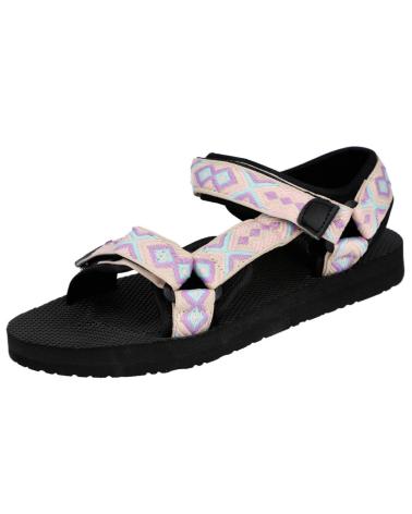 Sandali per Donna L&R SHOES 1492-4 SANDALIAS PLANAS MUJER BLANCO