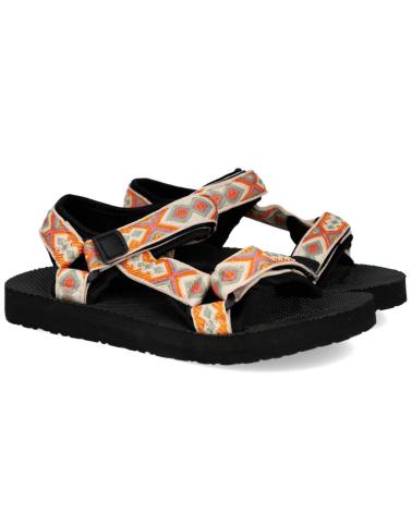 Sandali per Donna L&R SHOES 1492-4 SANDALIAS PLANAS MUJER NARANJA