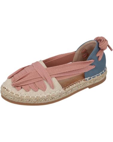 Scarpe per Bambina L&R SHOES N5563 ALPARGATAS PLANAS MUJER ROSA