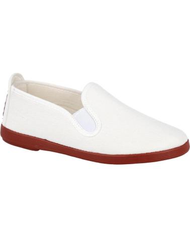Scarpe per Donna L&R SHOES GENERICO - LONA DOS ELASTICOS BLANCO