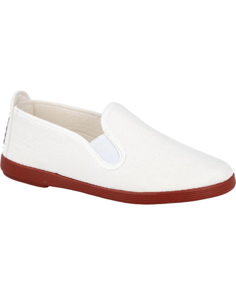 Scarpe per Donna L&R SHOES GENERICO - LONA DOS ELASTICOS BLANCO