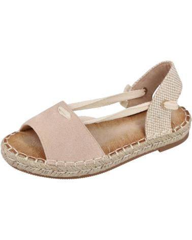 Sportivo per Bambina L&R SHOES N5596 SANDALIAS PLANAS MUJER BEIG