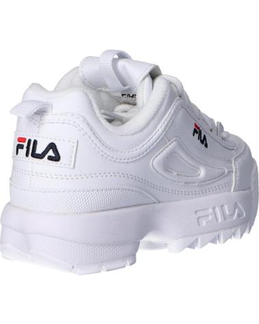 Sportif pour Femme et Fille et Garçon FILA 1010567 1FG DISRUPTOR KD WHITE