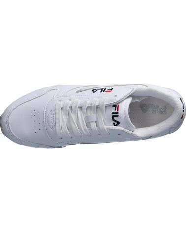 FILA ZAPATILLAS ORBIT LOW BLANCAS 1010308-1FG CASUAL MUJER CLARO