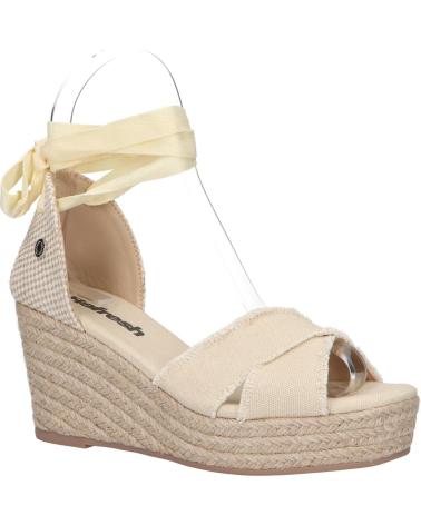 Sandalen für Damen REFRESH 170773 TEXTIL BEIGE