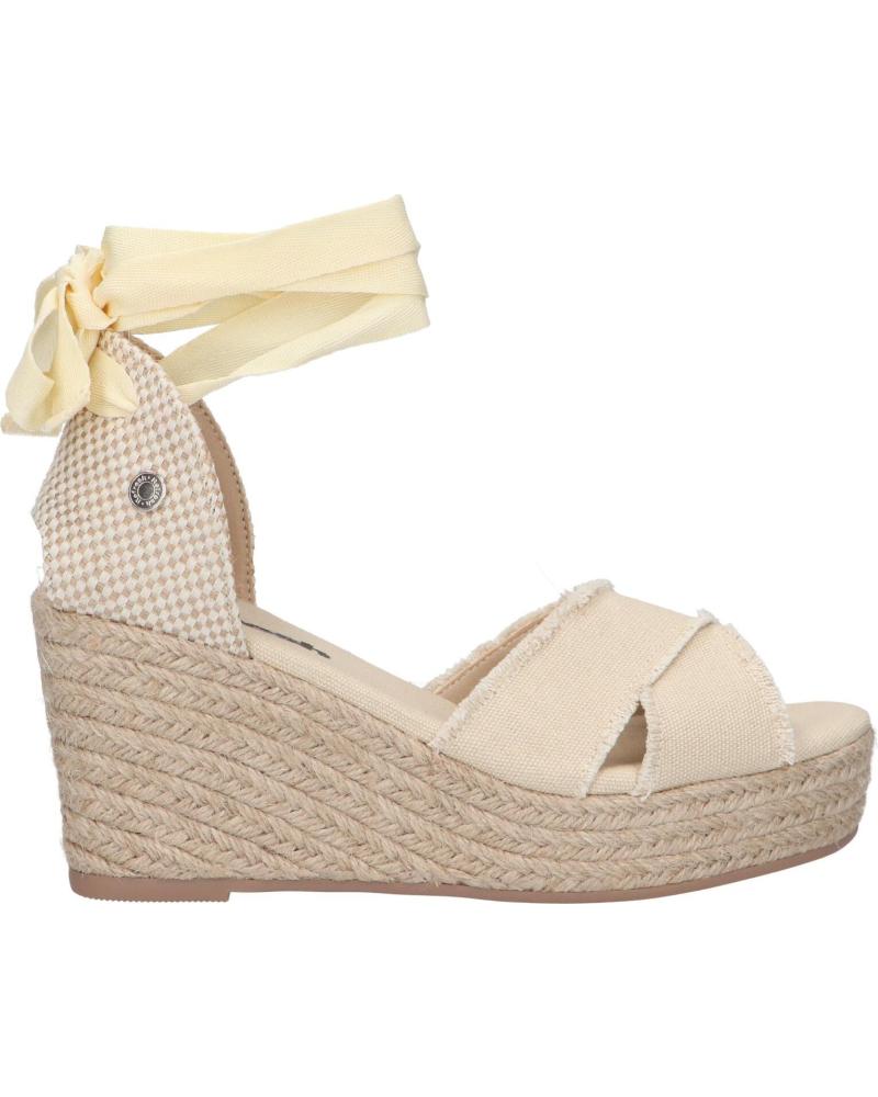 Sandalen für Damen REFRESH 170773 TEXTIL BEIGE
