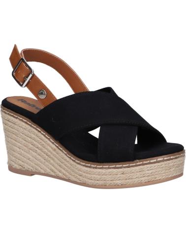 Sandalen für Damen REFRESH 170835 TEXTIL COMBINADO NEGRO