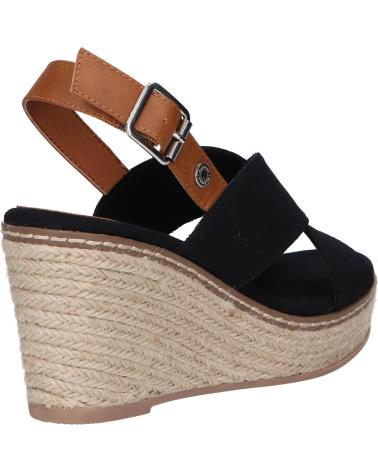 Sandalen für Damen REFRESH 170835 TEXTIL COMBINADO NEGRO