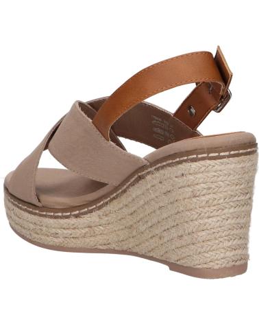 Woman Sandals REFRESH 170835 TEXTIL COMBINADO TAUPE