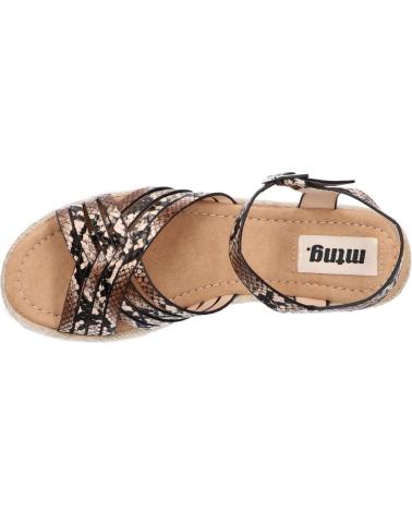 Sandalias de Mujer MTNG 58844 C46820 COBRA MARRON