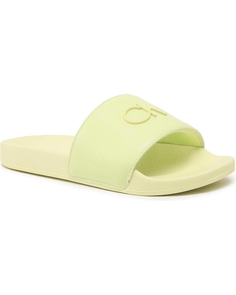 Infradito per Donna CALVIN KLEIN HW0HW01509 LKM VERDE