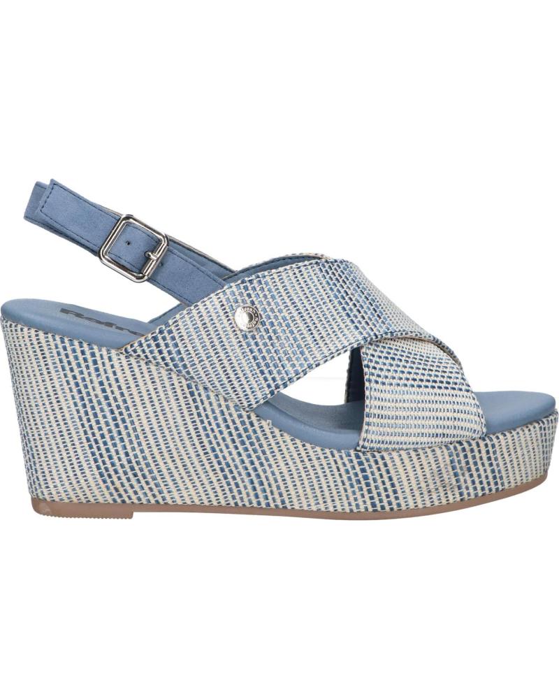Woman Sandals REFRESH 170692 TEXTIL JEANS