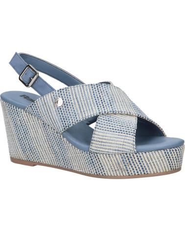 Woman Sandals REFRESH 170692 TEXTIL JEANS