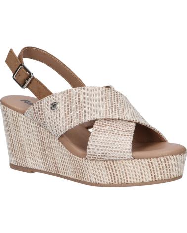 Woman Sandals REFRESH 170692 TEXTIL TAUPE