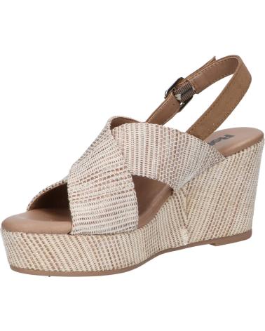 Woman Sandals REFRESH 170692 TEXTIL TAUPE