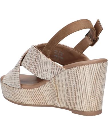 Woman Sandals REFRESH 170692 TEXTIL TAUPE