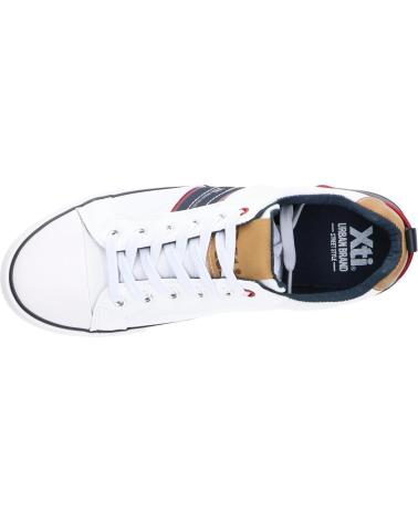 Zapatillas deporte de Hombre XTI 141026 TEXTIL COMBINADO BLANCO