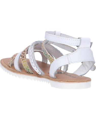 Sandalen für Damen und Mädchen KICKERS 784711-30 SHASTYL 33 BLANC MULTICOLOR LEOPARD