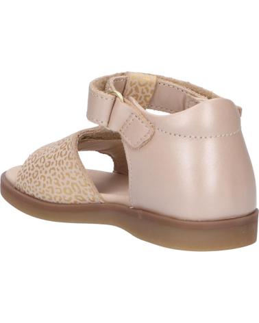 Sandálias de Menina KICKERS 784440-10 GIUSTICIA 111 BEIGE OR LEOPARD