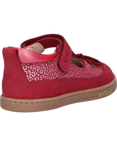 Zapatos de Niña KICKERS 784420-10 TAKYTA 132 ROSE FONCE LEOPARD