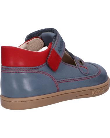 Zapatos de Niño KICKERS 784411-10 TACTACK 51 BLEU ROUGE