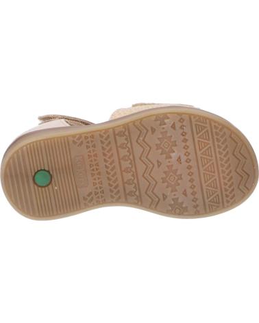 Sandálias de Menina KICKERS 784440-10 GIUSTICIA 111 BEIGE OR LEOPARD