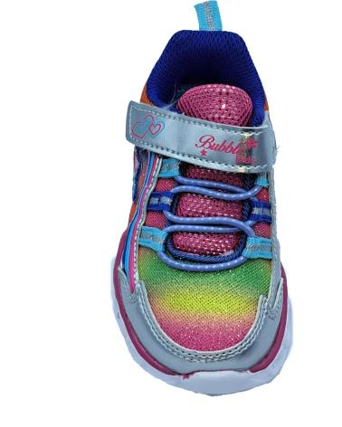 Deportivas de Niña y Niño BUBBLE BOBBLE DEPORTIVO LUCES PLATA