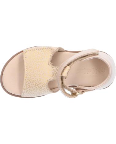 Sandálias de Menina KICKERS 784440-10 GIUSTICIA 111 BEIGE OR LEOPARD