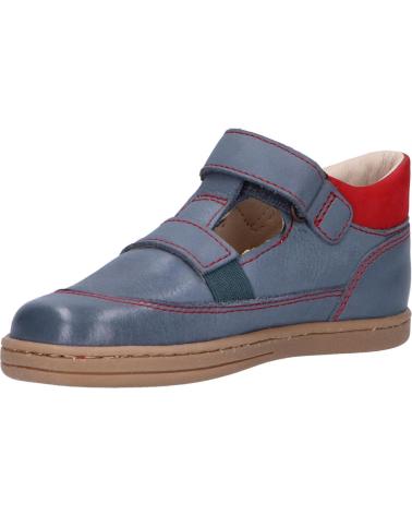 Zapatos de Niño KICKERS 784411-10 TACTACK 51 BLEU ROUGE