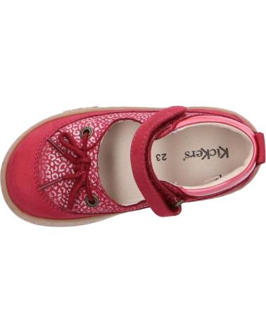 Zapatos de Niña KICKERS 784420-10 TAKYTA 132 ROSE FONCE LEOPARD