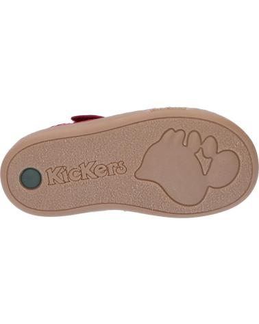 Zapatos de Niña KICKERS 784420-10 TAKYTA 132 ROSE FONCE LEOPARD