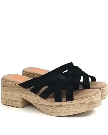 Sandalias de Mujer PORRONET 2968-001 TIROL NEGRO