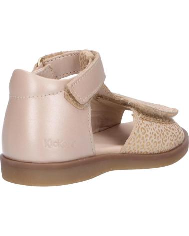 Sandálias de Menina KICKERS 784440-10 GIUSTICIA 111 BEIGE OR LEOPARD