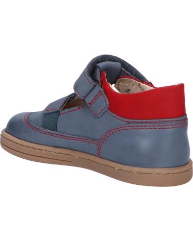 Zapatos de Niño KICKERS 784411-10 TACTACK 51 BLEU ROUGE