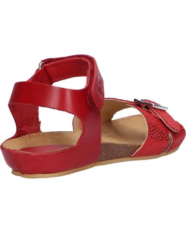 Woman and girl Sandals KICKERS 784640-30 BOBBUN 4 ROUGE