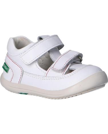 Zapatos de Niña y Niño KICKERS 692392-10 KID 3 BLANC