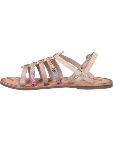 Sandálias de Mulher e Menina KICKERS 695573-30 DIXON 113 BEIGE MULTICOLOR LEOPARD