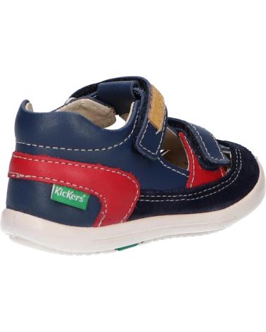 Sapatos de Menino KICKERS 692390-10 KID 10 MARINE