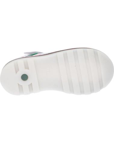 Scarpe per Bambina KICKERS 608478-10 NONOCCHI 33 BLANC PAPILLON