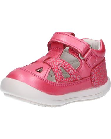 Scarpe per Bambina KICKERS 692381-10 KIKI 132 ROSE FONCE LEOPARD